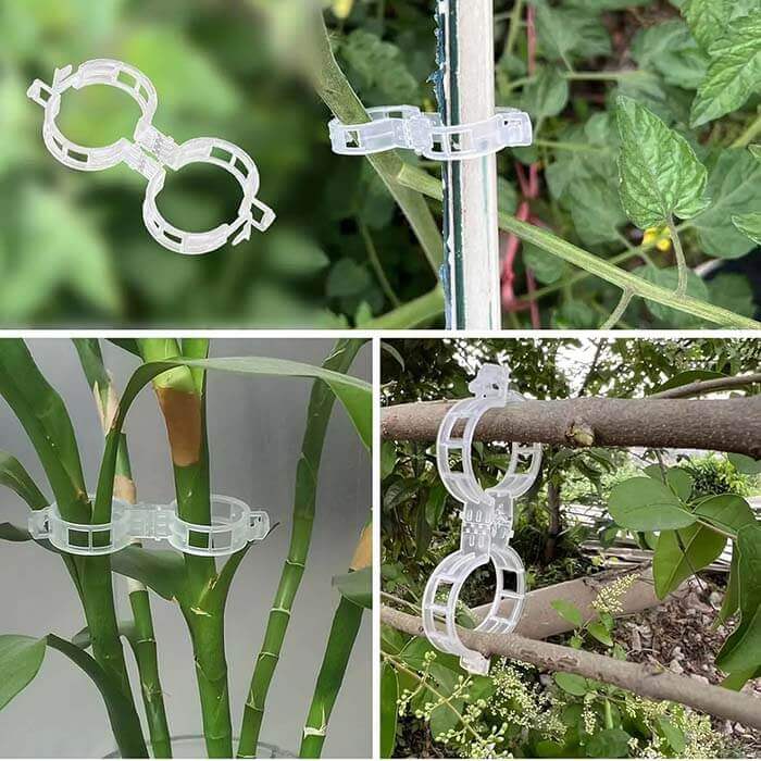 Cleme de Fixare pentru Plante (50+50 Gratis)